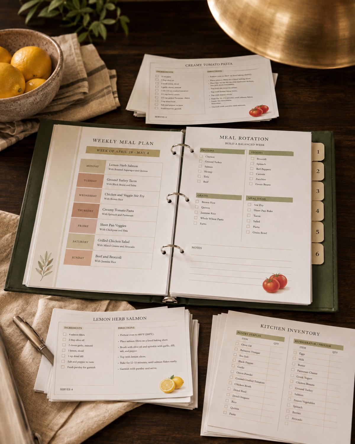 Kitchen Rhythm Meal Planning System photo 5