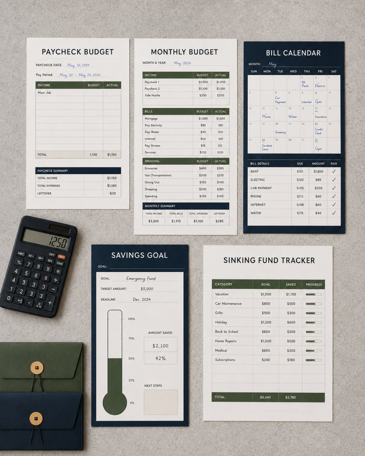 Paycheck-to-Purpose Budget Planner photo 2